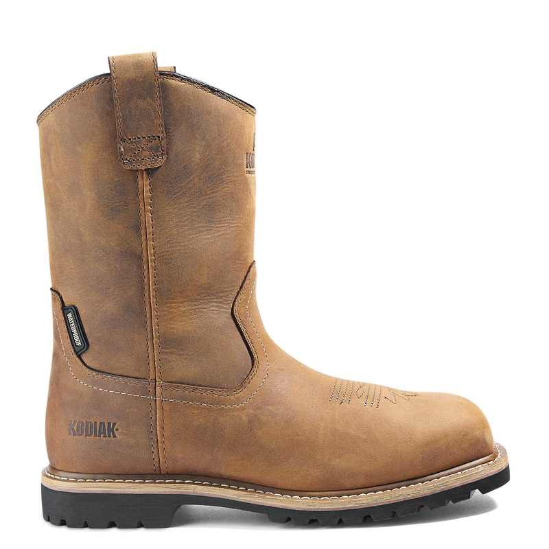 Men's Kodiak Lundbreck Waterproof Square-Composite Toe Wellington Work Boot image number 0