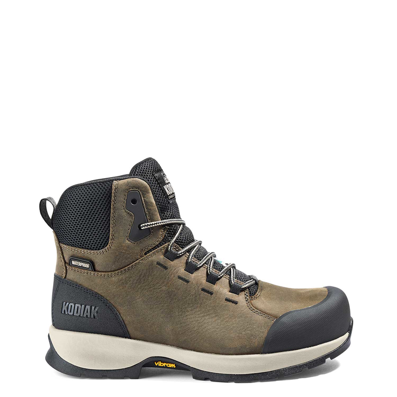 Women's Kodiak Quest Bound Mid Waterproof Composite Toe Hiker Safety Work Boot image number 0