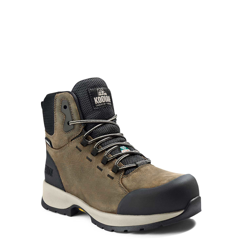 Women's Kodiak Quest Bound Mid Waterproof Composite Toe Hiker Safety Work Boot image number 7